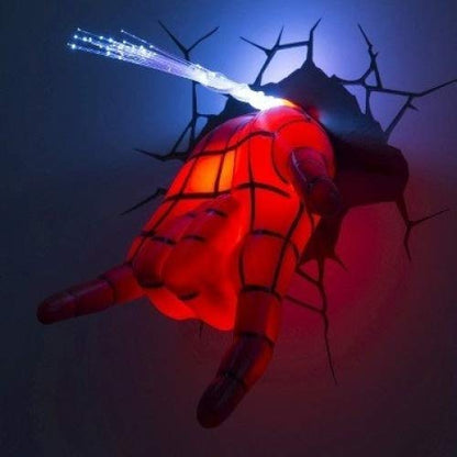 Spiderman Hand 3D Wall Art Nightlight