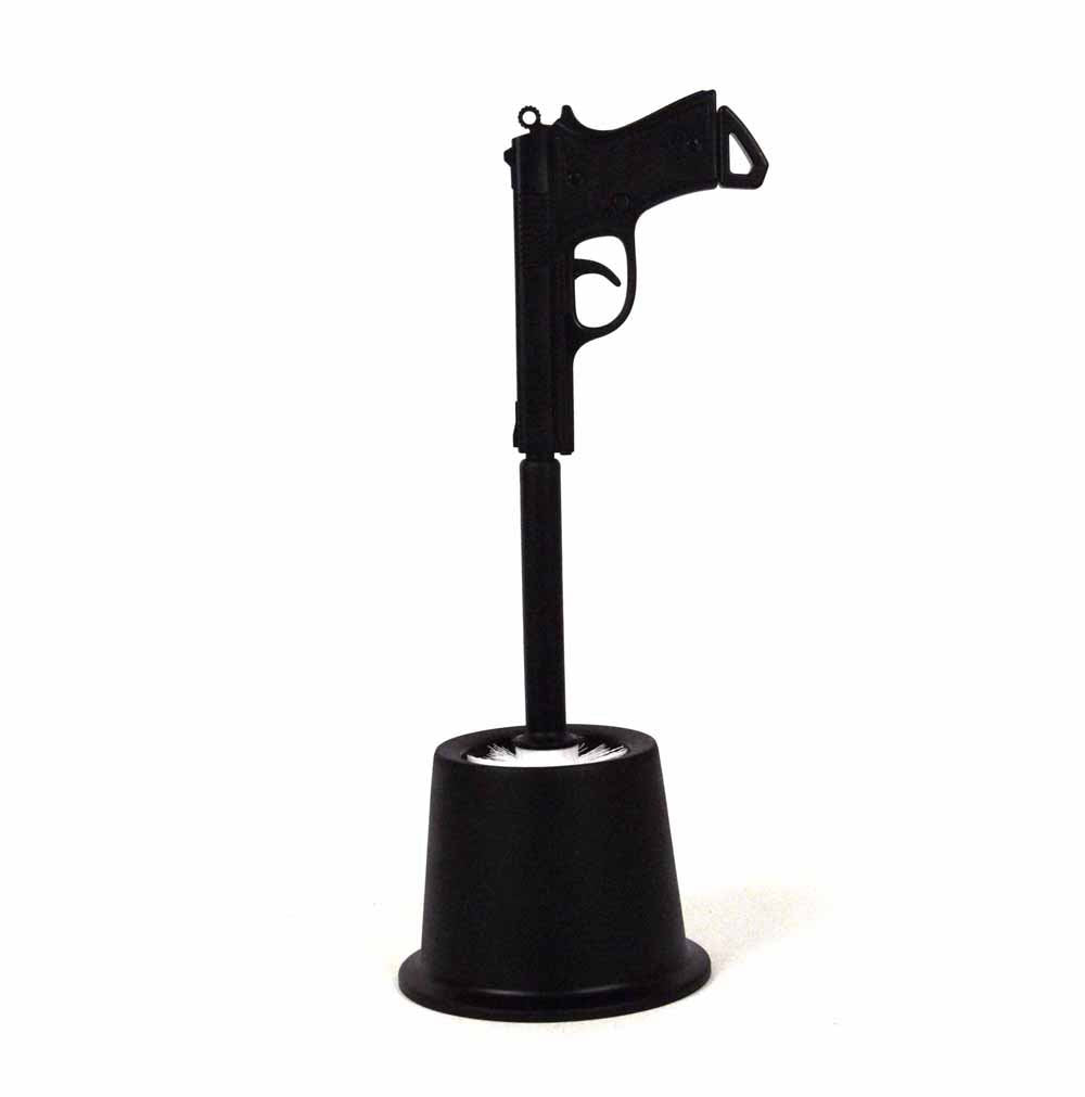 Spy Gun Toilet Brush