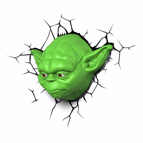 Star Wars Yoda Face 3D Deco Light