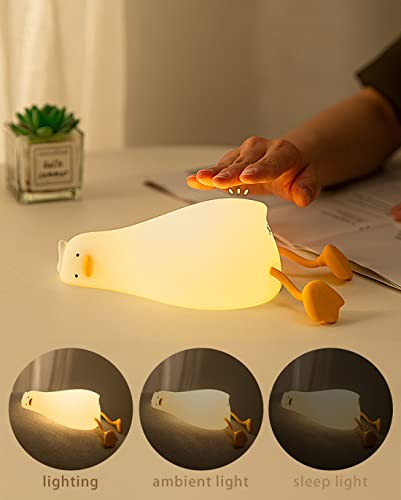 LED Lying Flat Duck Night Light