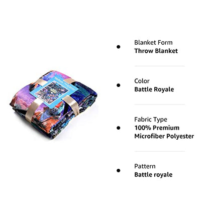 Plush Throw Fleece Blanket - Fortnite