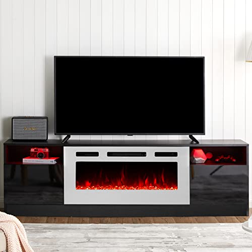 Fireplace TV Stand with Electric Fireplace