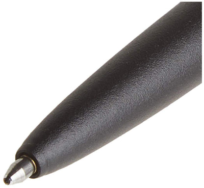 Weatherproof Black Metal Clicker Pen