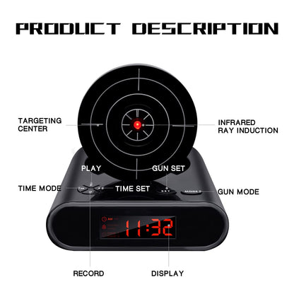 Lock N' Load Gun Alarm Clock