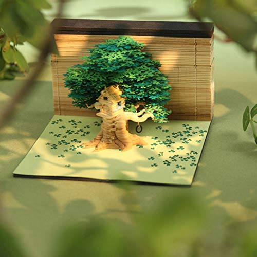 PeleusTech Memo Pads Paper Art with Light