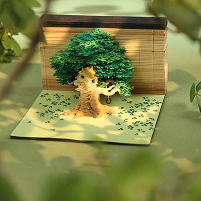 PeleusTech Memo Pads Paper Art with Light