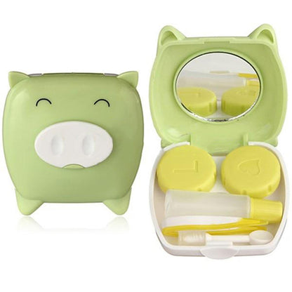 Piggy Pig Contact Lens Case Box Set