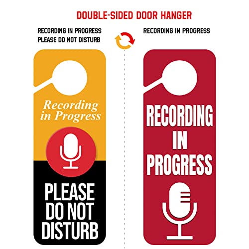 Do Not Disturb Door Hanger Signs - 2 Pack