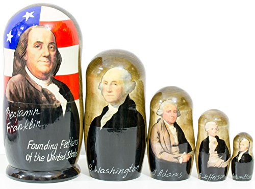 Founding Fathers Nesting Doll Set