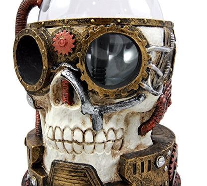 Steampunk Skull Plasma Ball Lamp