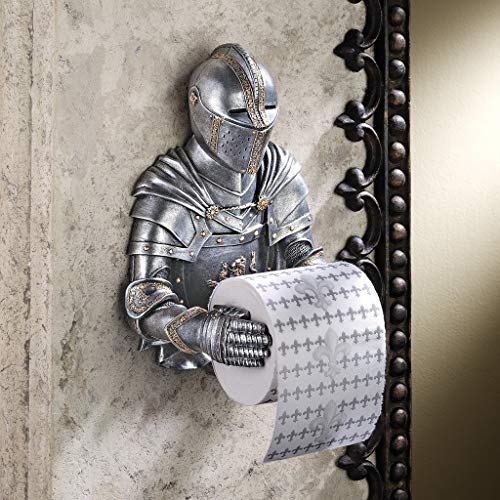 Medieval Knight Gothic Toilet Paper Holder