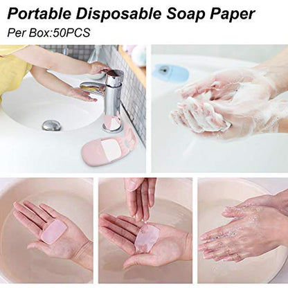 Paper Soap - Mini Portable Travel Soap Sheets