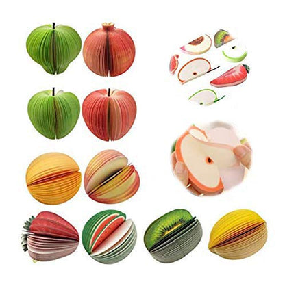 3D Fruit Shaped Sticky Notes