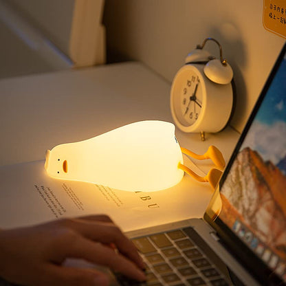 LED Lying Flat Duck Night Light