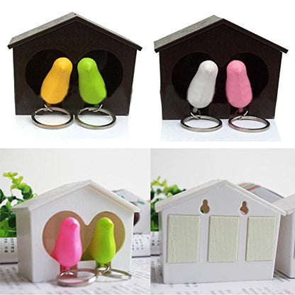 Birdhouse Keychain Wall Hook