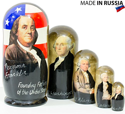 Founding Fathers Nesting Doll Set