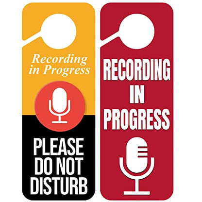 Do Not Disturb Door Hanger Signs - 2 Pack