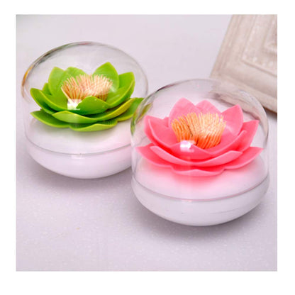 Lotus Cotton Swab Holder