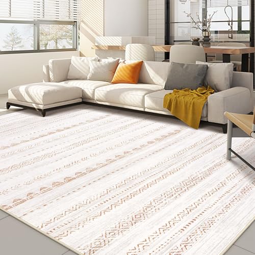 5x7 Boho Moroccan Area Rug - Machine Washable