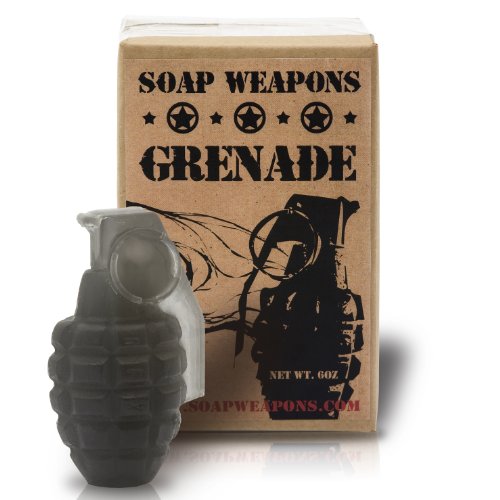 Handmade Black Soap Grenade