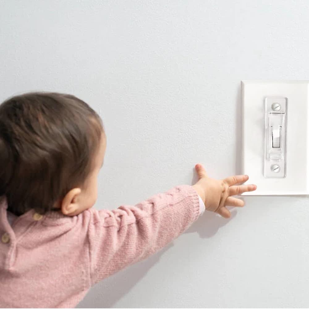 Child Proof Light Switch Plate Covers - 2 Pack