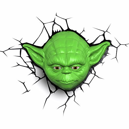 Star Wars Yoda Face 3D Deco Light