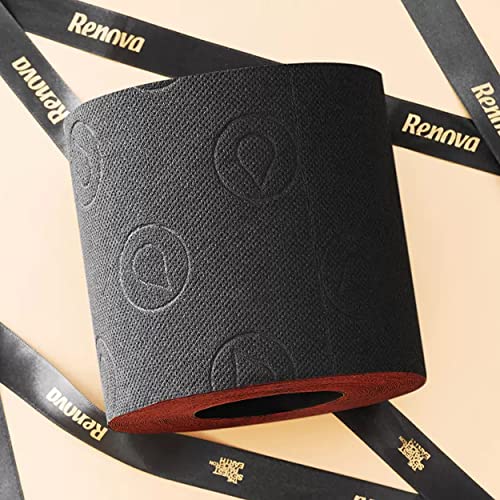 Renova Black & Red Toilet Paper - Luxury Edition