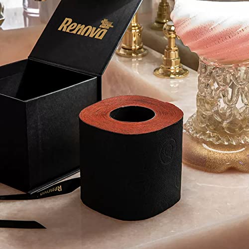 Renova Black & Red Toilet Paper - Luxury Edition