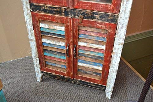 Reclaimed Wood Curio Cabinet