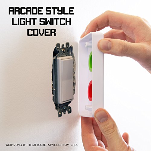 Arcade Light Switch Plate Cover