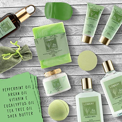 Luxury Tea Tree Bath Set