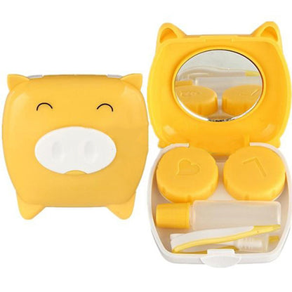 Piggy Pig Contact Lens Case Box Set