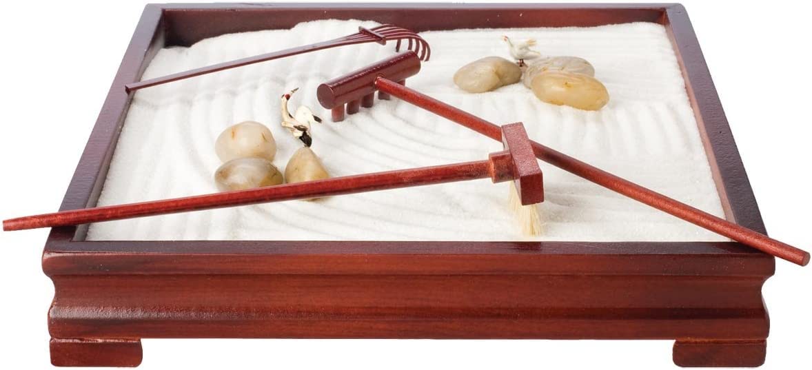 Deluxe Zen Garden Desk Accessory