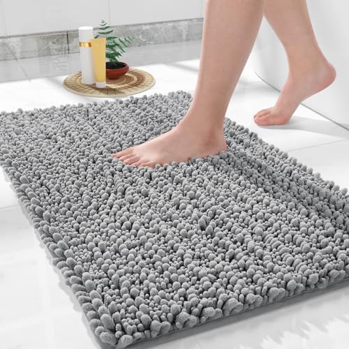 Luxury Chenille Shaggy Bath Rug