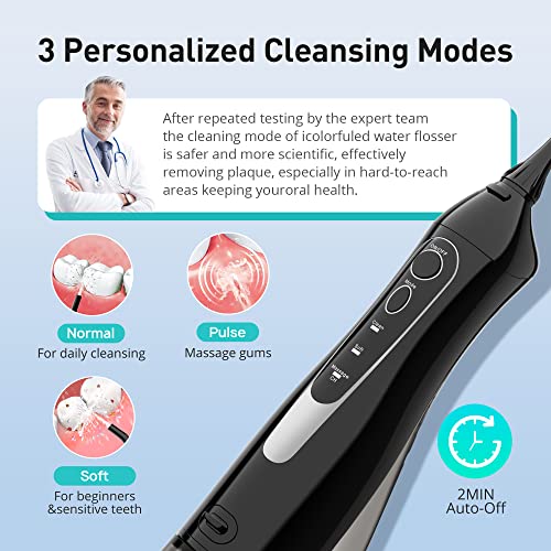 Water Dental Flosser - Portable and Rechargeable