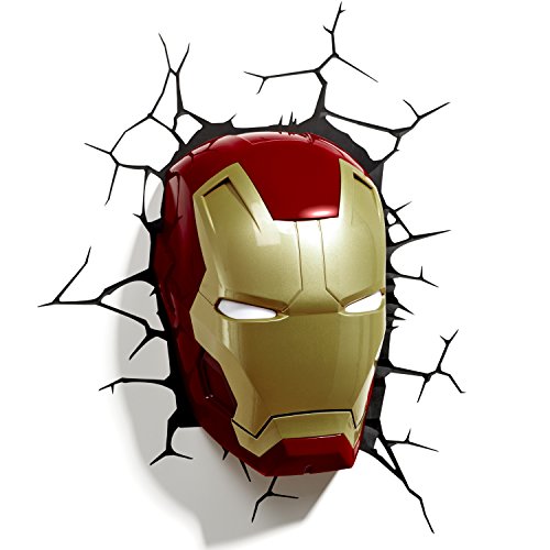 Iron Man Mask 3D Deco Light