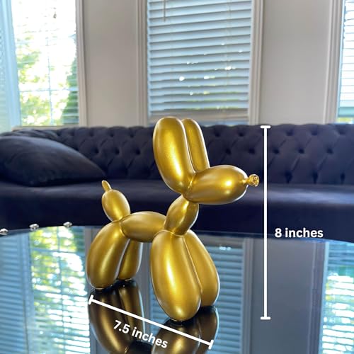 Large Gold Balloon Dog Sculpture