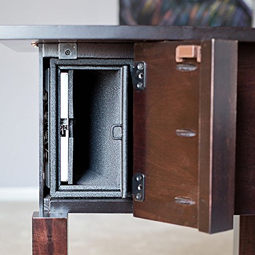 Home Defense Night Stand with Hidden Firearm Safe