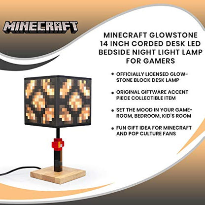 Minecraft Glowstone Desk LED Night Light