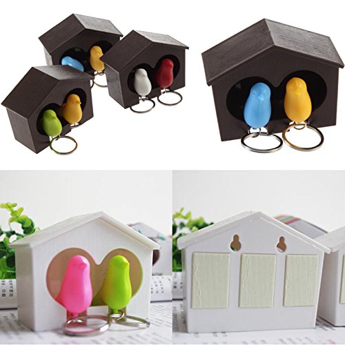 Birdhouse Keychain Wall Hook