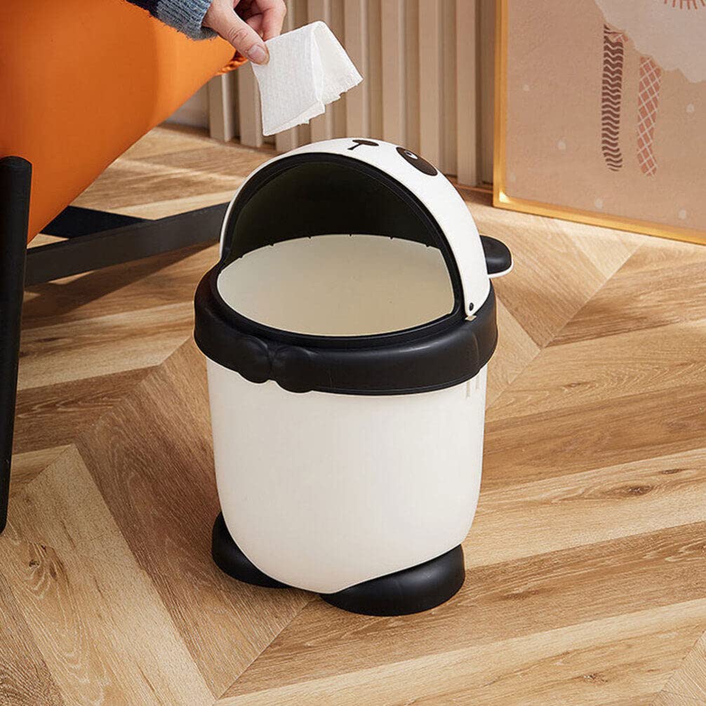 Cute Panda Trash Can