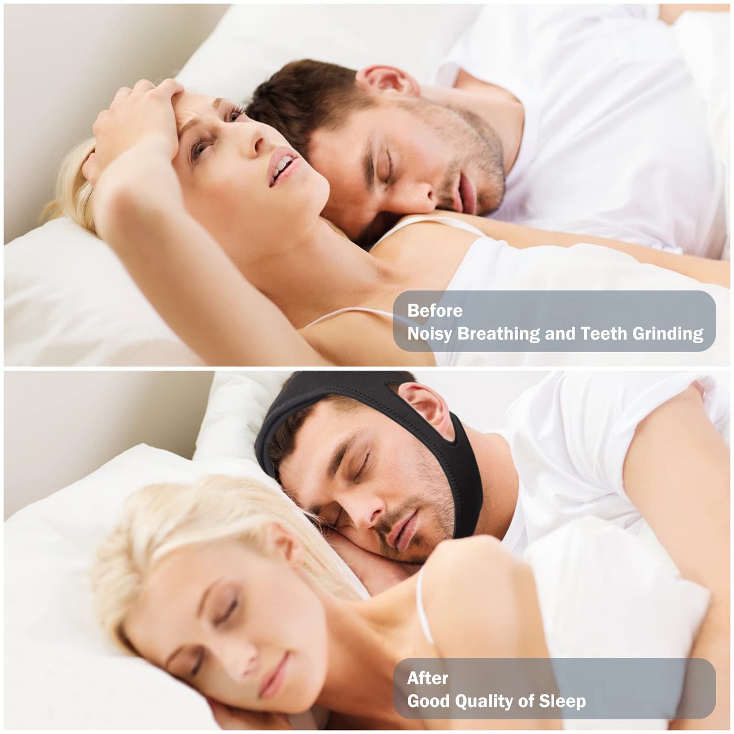 Adjustable Chin Strap for Snoring