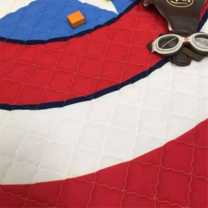 Baby Play Mat and Toy Storage Bag - Captain America