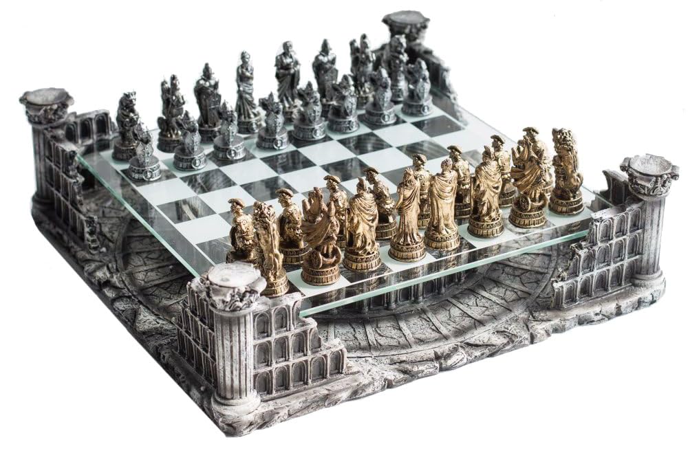 Roman Gladiators 3D Chess Set