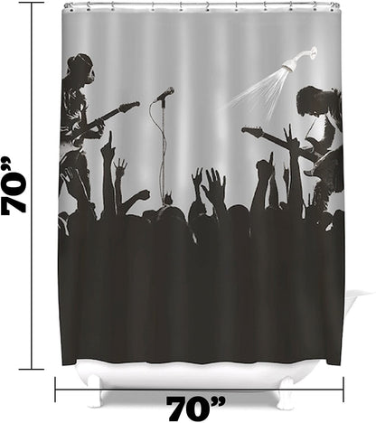 Rockstar Shower Curtain