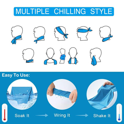 Soft Cooling Towels for Active Lifestyles