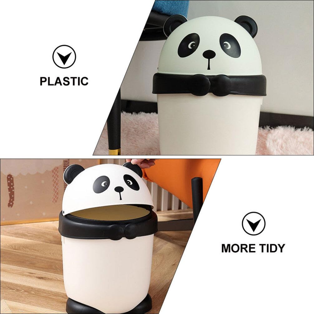 Cute Panda Trash Can