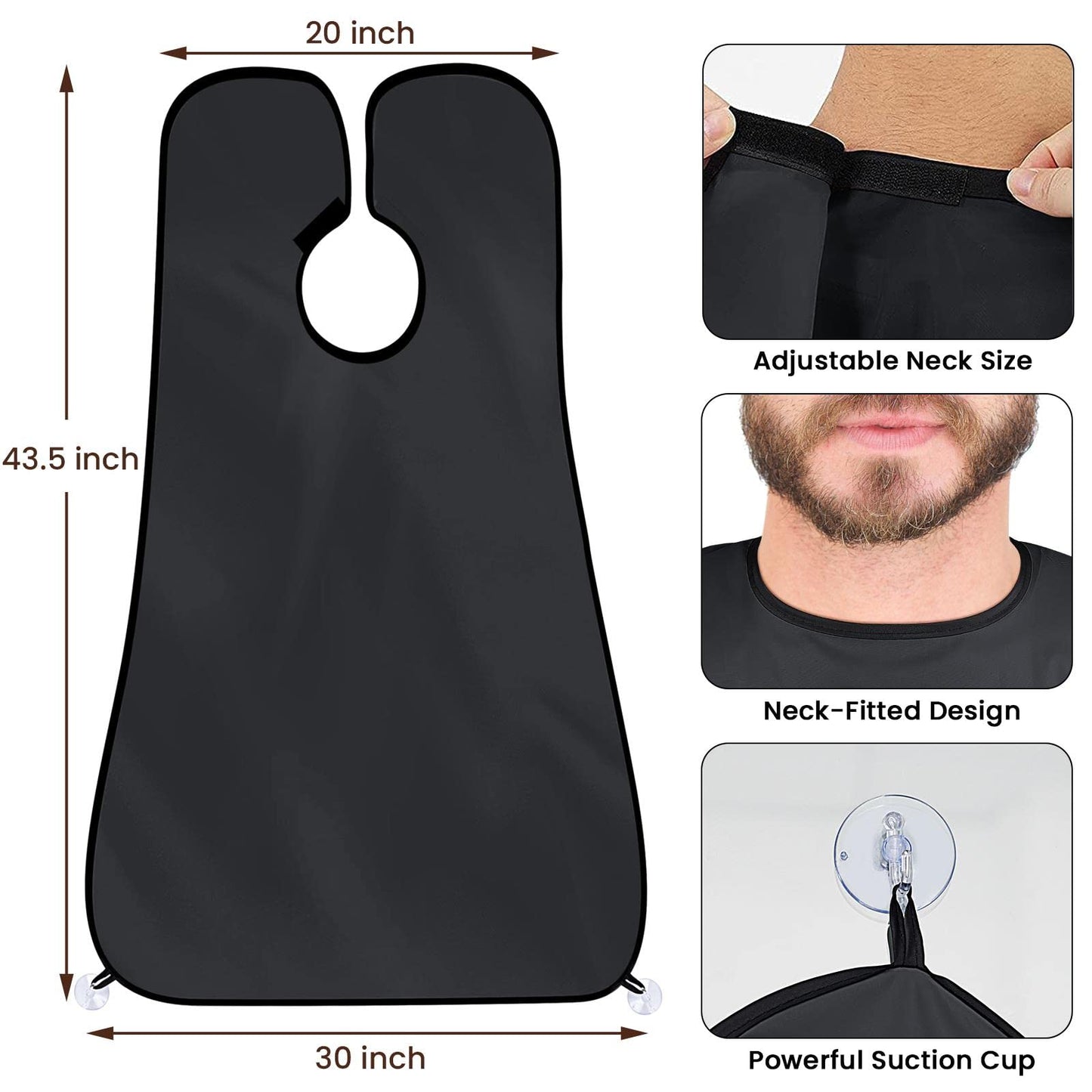 Beard Hair Catcher Bib