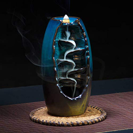 Backflow Incense Burner with Cones