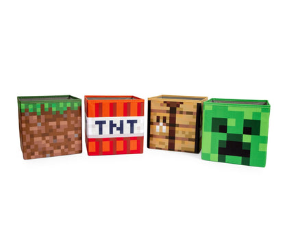 Minecraft Storage Bins - Set of 4